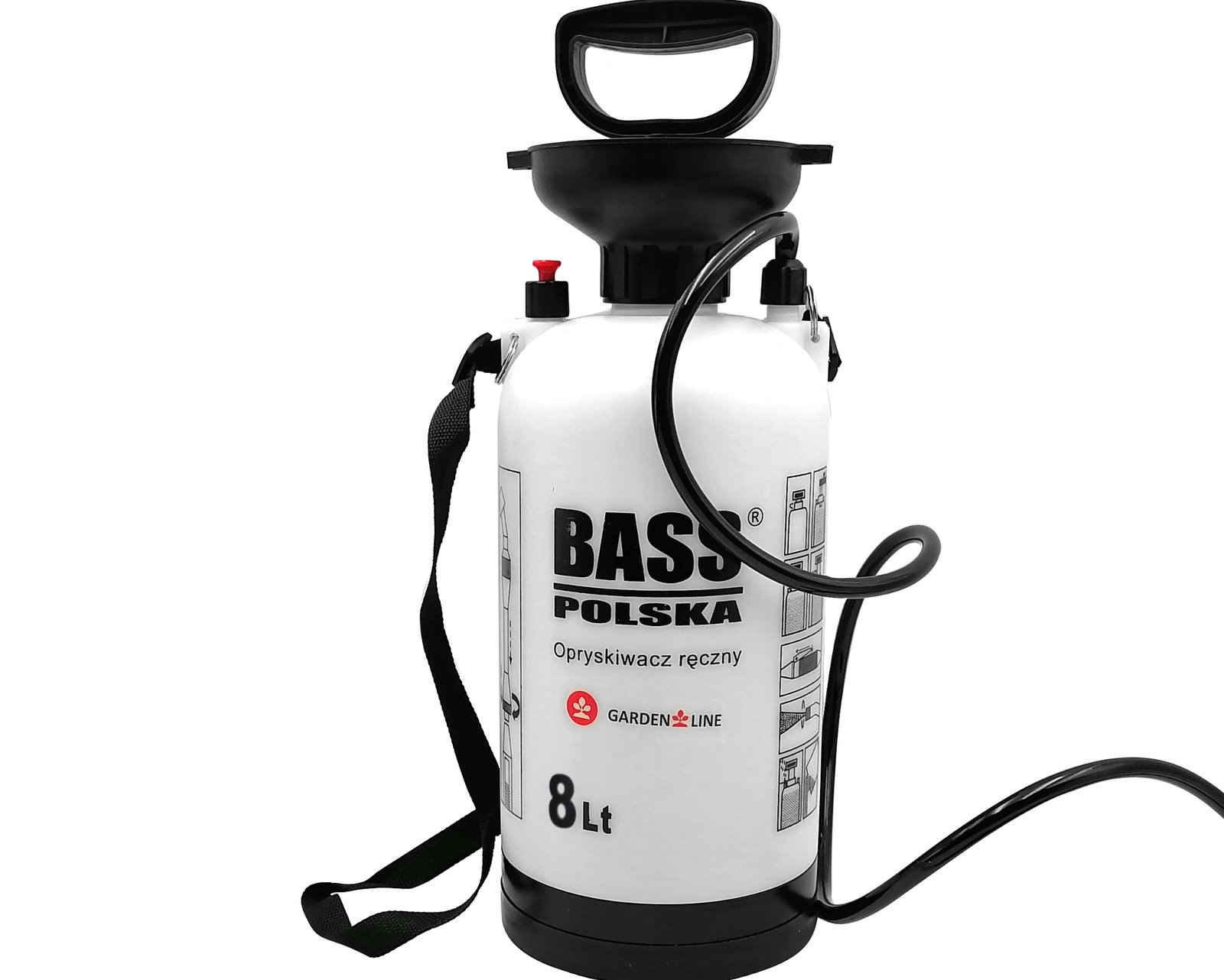 Opryskiwacz ręczny, ciśnieniowy, 8 l, naramienny 3 Opryskiwacz ręczny, ciśnieniowy, 8 l, naramienny - obrazek 3