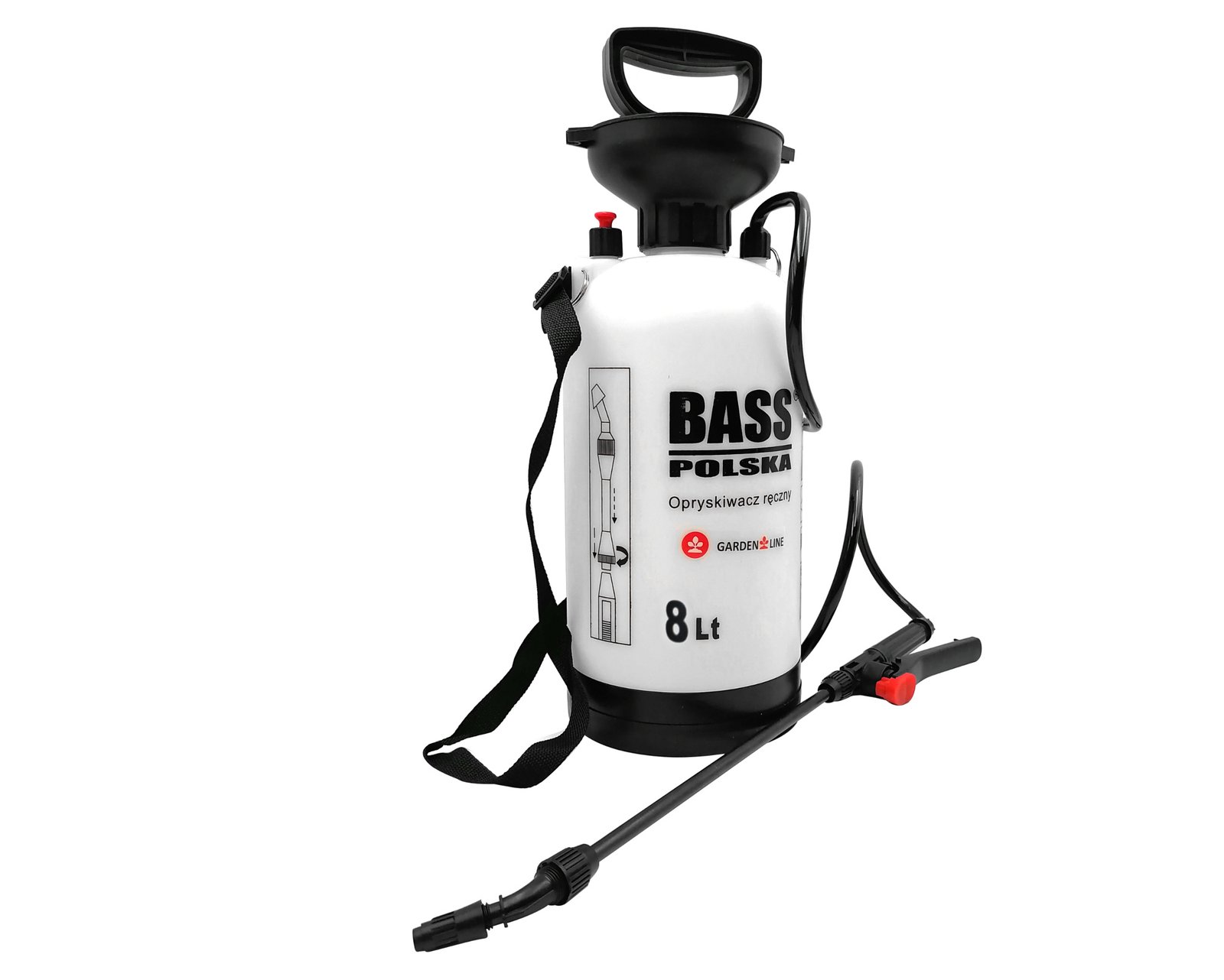 Opryskiwacz ręczny, ciśnieniowy, 8 l, naramienny 5 Opryskiwacz ręczny, ciśnieniowy, 8 l, naramienny - obrazek 5
