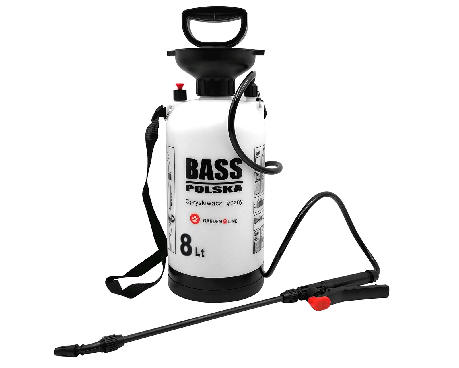 Opryskiwacz ręczny, ciśnieniowy, 8 l, naramienny 6 Opryskiwacz ręczny, ciśnieniowy, 8 l, naramienny - obrazek 6