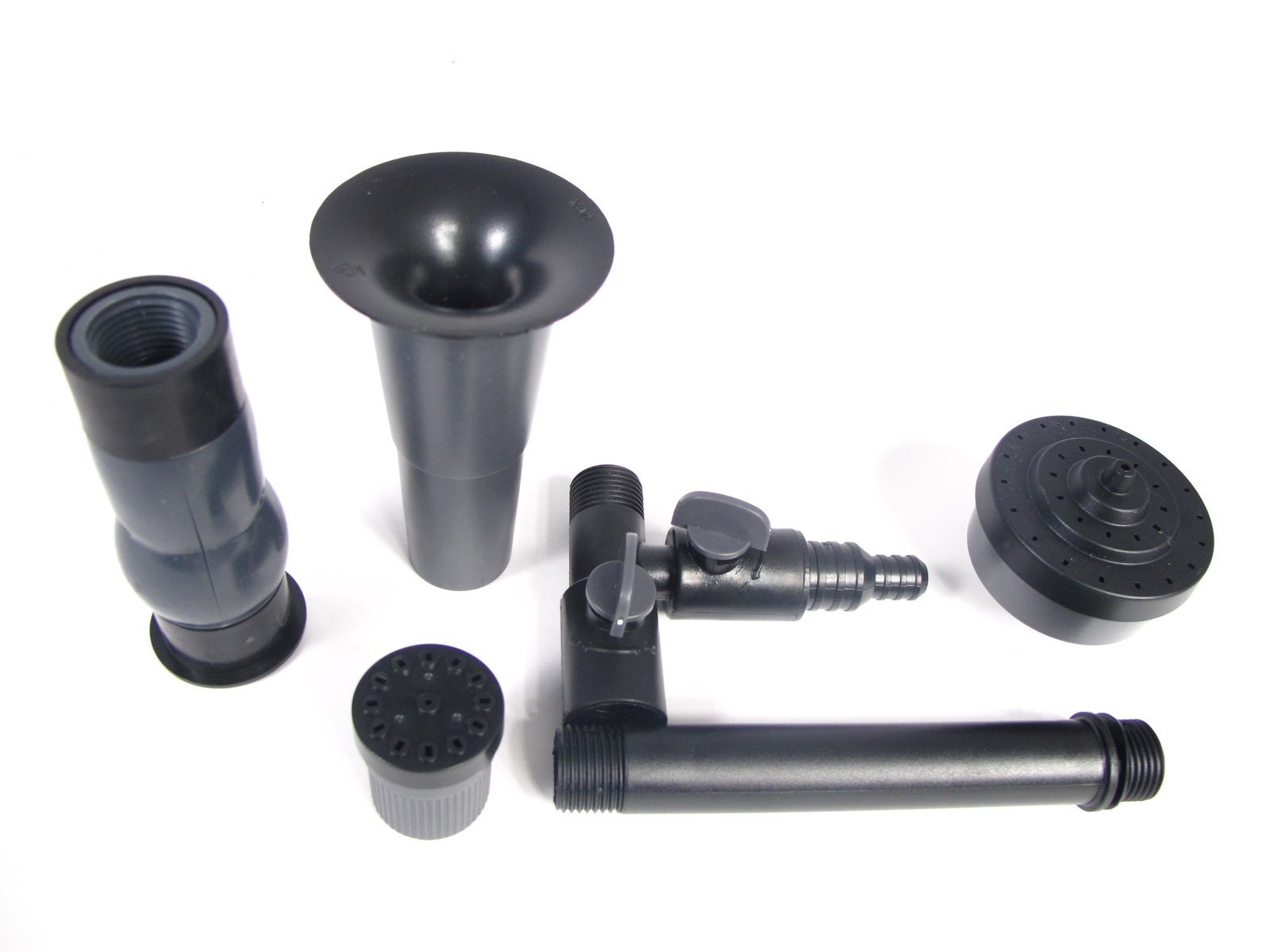 Pompa do oczka wodnego fontannowa 50 W 4 końcówki do pompy fontannowej