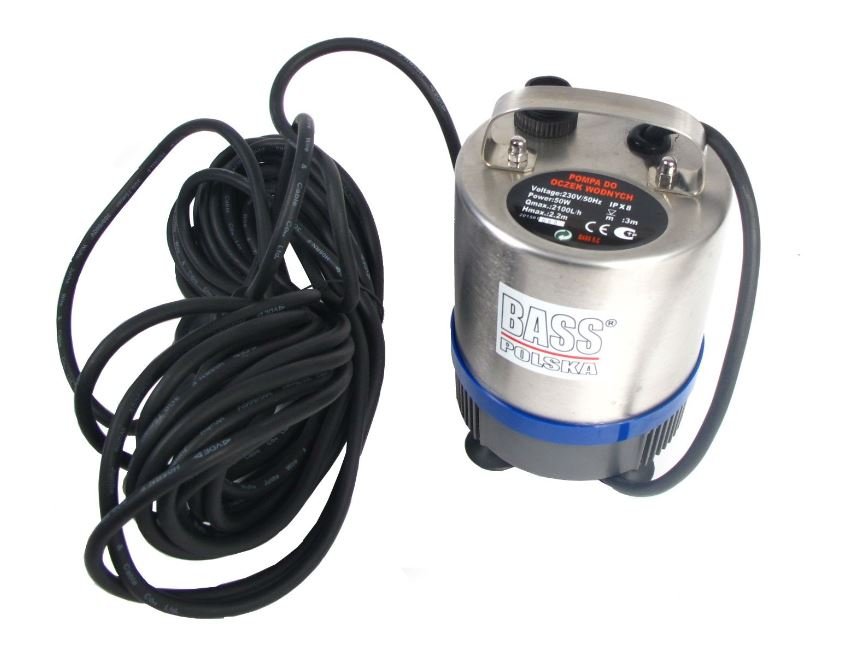 Pompa do oczka wodnego fontannowa 50 W 6 Pompa fontannowa z długim kablem